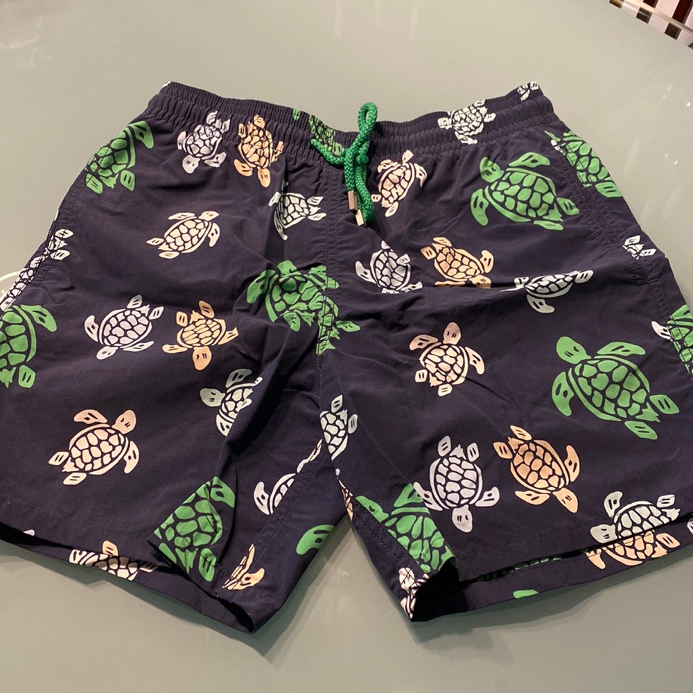 Turtle Vilebrequin Swim Trunks